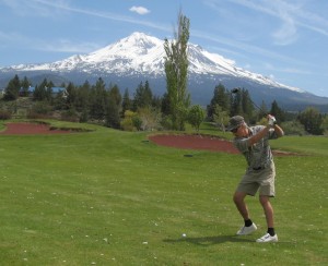 Golfing