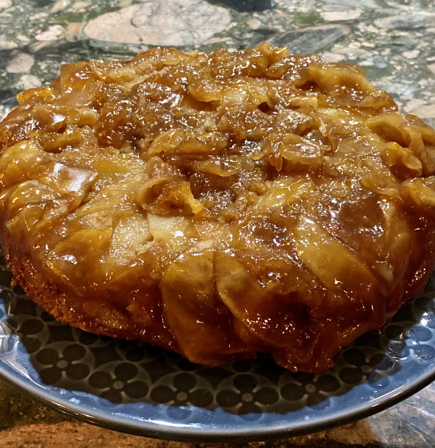 Upside Down Apple Cake