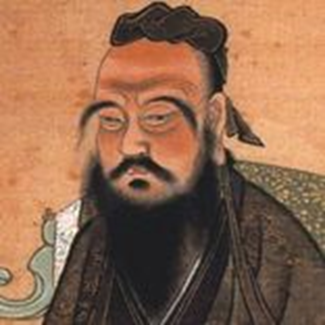 A picture of Confucius